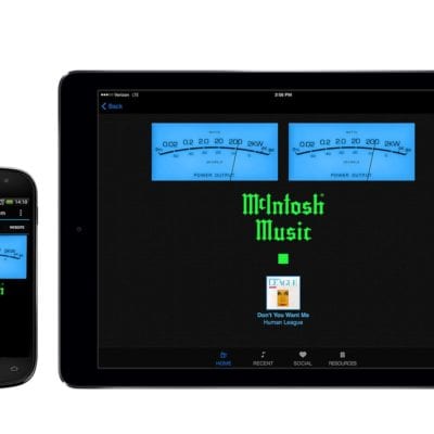 MCINTOSH MUSIC AUDIO STREAM AND APP